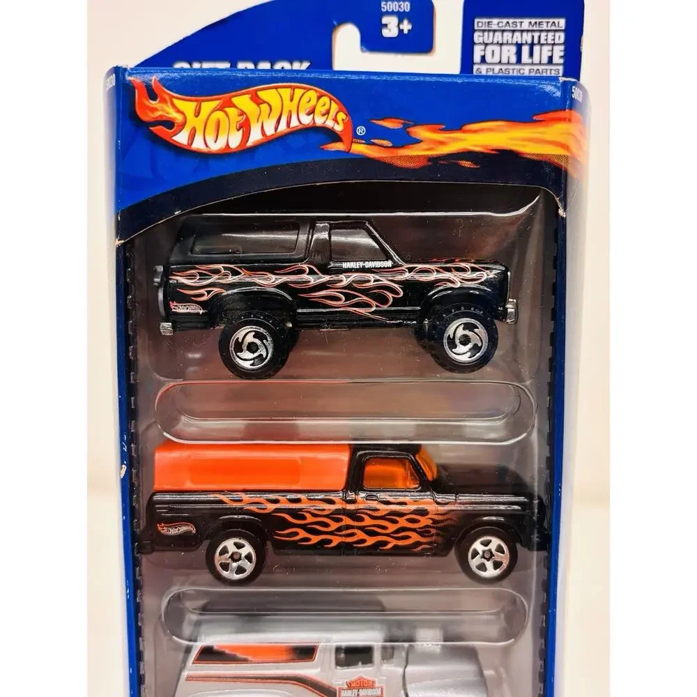 Hot Wheels 1:64 Harley Davidson Truck Gift Pack 5 Truck Set 50030 New Sealed